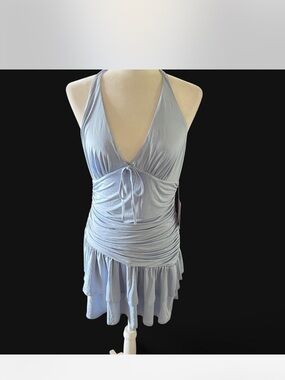 Wild Fable Medium Halter Ruffle Dress- NWT